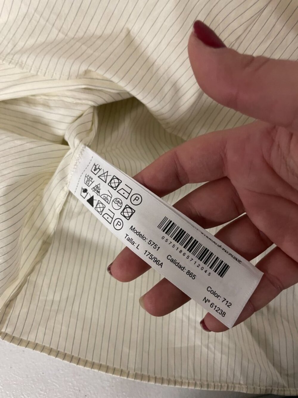 Massimo Dutti Womens Top Large Halter Neck Ivory Striped Sleeveless 5751/865 NWT - Picture 6 of 11
